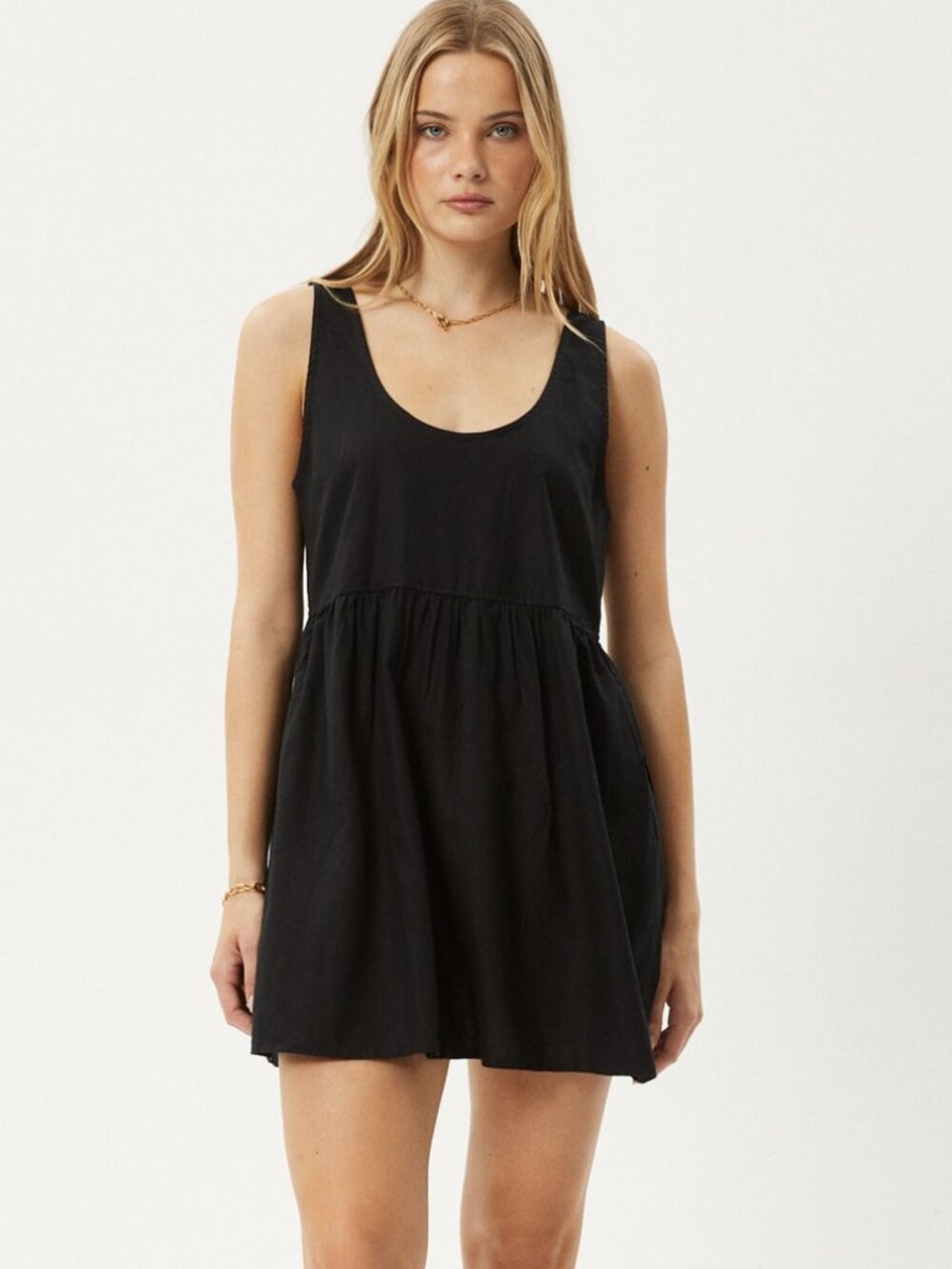 Afends Jesse Mini Dress - Black - Size Small